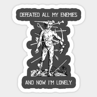 Defeated Enemies Sticker